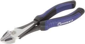 img 1 attached to 🔪 Kobalt 7 Inch Diagonal Cutting Pliers: Precision Cutting Tool for Various Materials