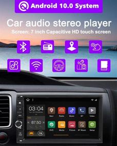 img 3 attached to EinCar Car Radio Carplay Stereo Android Auto Double Din Bluetooth 7 Inch Touch Screen Audio GPS Navigation 2 Din Head Unit Multimedia 2G 32G Supports Quad Core TF WIFI AM/FM/RDS Steering Wheel Control