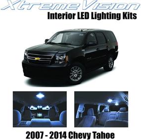 img 4 attached to 🚘 Enhanced Illumination Package: XtremeVision Interior LED for Chevrolet Tahoe 2007-2014 (12 Pieces) - Cool White Interior LED Kit with Installation Tool