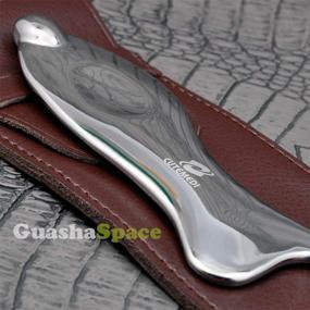 img 1 attached to 🔧 GuashaSpace ST015: Medical Grade Stainless Steel Soft Tissue Physical Therapy Chiropractic Sports Injuries Gua Sha Tool