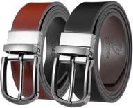 cieora genuine leather reversible e01brown men's accessories for belts logo