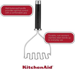 img 3 attached to KitchenAid KO008OHOBA Gourmet Stainless Masher