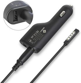 img 3 attached to 🚗 E EGOWAY 48W Car Charger for Surface Pro 1 & 2, RT | 12V 3.6A Adapter with USB Fast Charging Port