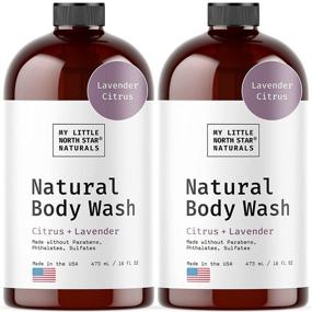 img 4 attached to Body Wash Lavender Essential Sulfate Free