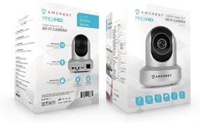 img 1 attached to 📷 Amcrest ProHD 1080P WiFi Wireless IP Security Camera - Advanced 1080P Video Quality and Easy Connectivity - IP2M-841 (Silver)