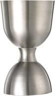 🍸 stainless steel barfly heavy-duty straight rim bell jigger 1 oz x 2 oz - enhanced for seo logo