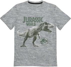 img 3 attached to Universal Studios T Shirt Jurassic Dinosaur