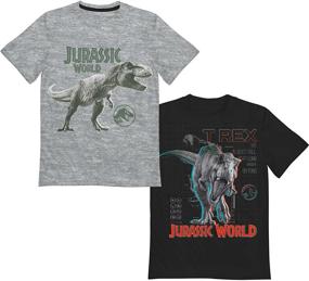 img 4 attached to Universal Studios T Shirt Jurassic Dinosaur