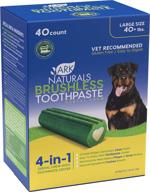 naturals brushless toothpaste large breed logo