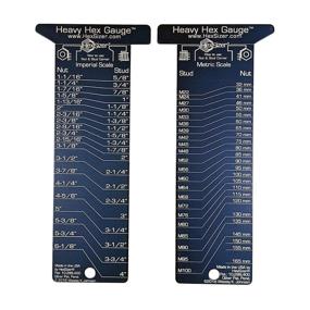 img 3 attached to HexSizer Heavy Gauge Inches Metric