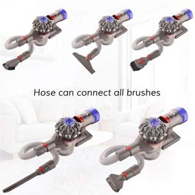 img 2 attached to Accessory Tool Kit with Extended Hose for Dyson V7, V8, V10, V11, SV10, SV11 Cordless Vacuum Cleaner