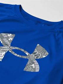 img 1 attached to Футболка с длинным рукавом Under Armour для мальчиков среднего размера: активный комфорт для молодых атлетов
