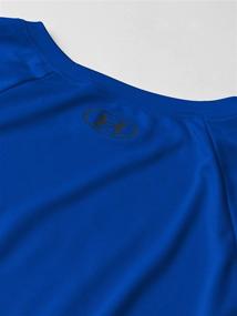 img 2 attached to Футболка с длинным рукавом Under Armour для мальчиков среднего размера: активный комфорт для молодых атлетов