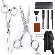 11pcs professional hair cutting scissors set - multi-use haircut kit for salon & home logo