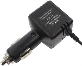 img 2 attached to KENMAX 12V DC Car Adapter Charger: PG-3J Cigarette 🔌 Lighter Cord Replacement (2m) for Kenwood TH-F6, TH-D7, TH-K4E, and TH-K2AT