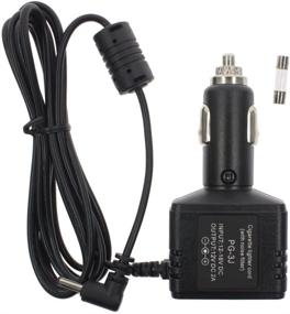 img 3 attached to KENMAX 12V DC Car Adapter Charger: PG-3J Cigarette 🔌 Lighter Cord Replacement (2m) for Kenwood TH-F6, TH-D7, TH-K4E, and TH-K2AT