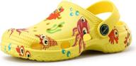 👦 adorable cartoon sandals for boys! shop vilocy children's slipper shoes at clogs & mules логотип