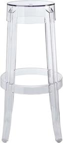 img 2 attached to 🪑 Fully Assembled Modway Casper Modern Clear Acrylic Bar Stool - Improved SEO