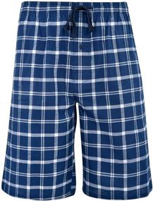 img 2 attached to 🩳 Hanes Men's 2 Pack Woven Pajama Shorts: Ultimate Comfort for Sleep & Lounge