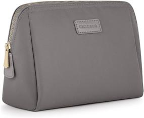 img 4 attached to Stylish and Spacious CHICECO Large Makeup Bag: 💄 Ideal Toiletry Bag for Women's Skincare and Cosmetic Essentials