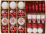christmas ornaments traditional decorations shatterproof logo