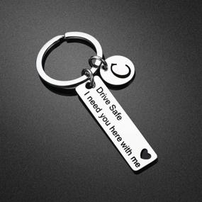 img 2 attached to 🔑 Personalized Men's Accessories: MAITONG Keychain for Boyfriend and Husband in Keyrings & Keychains