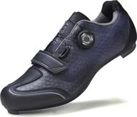 mebike men's cycling shoes for road and indoor bike - compatible with look delta cleats and spd cleats logo