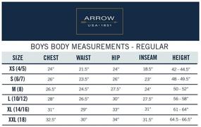 img 1 attached to Enhanced Comfort and Style: Arrow 👕 1851 Aroflex Stretch X Large Boys' Clothing