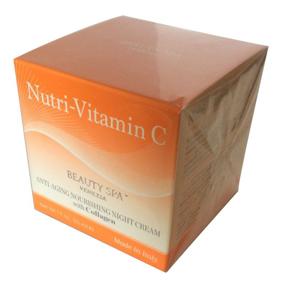 img 4 attached to Nutri-C2 Nourishing Night Cream: Vitamin C and Collagen Anti-Aging Formula (1.7 OZ)