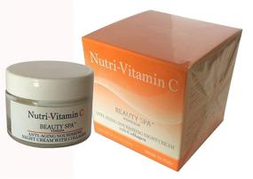 img 1 attached to Nutri-C2 Nourishing Night Cream: Vitamin C and Collagen Anti-Aging Formula (1.7 OZ)