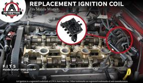 img 2 attached to 🔥 Катушка зажигания - совместима с Mazda Miata 1998, 1999, 2000 - замена для BP4W1810XB9U, BP4W1810XA, BP4W1810XB, BP4W1810X