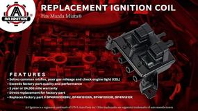 img 3 attached to 🔥 Ignition Coil Pack - Compatible with Mazda Miata 1998, 1999, 2000 - Replacement for BP4W1810XB9U, BP4W1810XA, BP4W1810XB, BP4W1810X