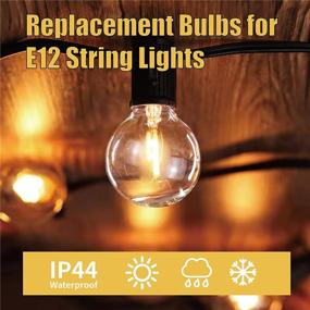 img 1 attached to ECOVANIA Shatterproof Candelabra Incandescent Bulb Replacement