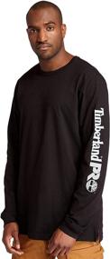 img 4 attached to 👕 Stay Comfortable and Stylish with Timberland PRO Blended Long Sleeve T Shirt for Men