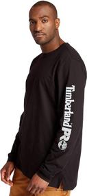 img 2 attached to 👕 Stay Comfortable and Stylish with Timberland PRO Blended Long Sleeve T Shirt for Men
