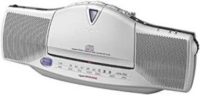 img 1 attached to 🎵 Sony CFD-E10 Slim Portable FM/AM/CD Player with CD-R/RW Playback