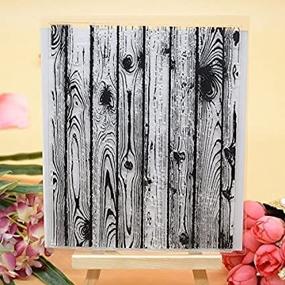 img 1 attached to 🏠 Joyful Home Clear Stamp - 1pc Wooden Strip for Card Making Decoration and Scrapbooking