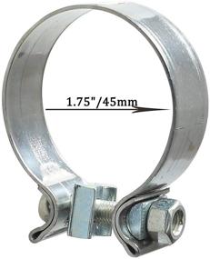 img 3 attached to 🔧 Enhanced Performance: BLACKHORSE-RACING 1.75" Accuseal Clamp for Improved Exhaust Seal Efficiency