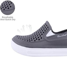 img 2 attached to Sneaker Lightweight Sandals Breathable Numeric_9 Boys' Shoes for Clogs & Mules