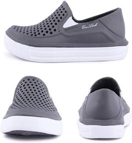 img 3 attached to Sneaker Lightweight Sandals Breathable Numeric_9 Boys' Shoes for Clogs & Mules