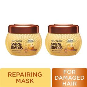 img 2 attached to Garnier Whole Blends Honey Treasures Repairing Hair Mask Review