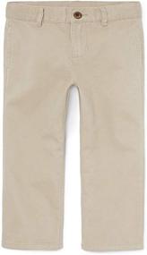 img 4 attached to Childrens Place Uniform Stretch Chino Boys' Clothing in Pants