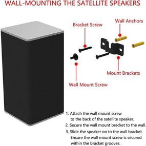 img 1 attached to Кронштейны для крепления динамиков Оборудование Soundbar