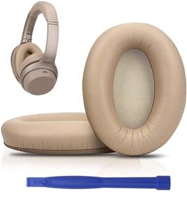 img 4 attached to 🎧 Upgrade and Enhance Your Sony WH-1000XM3 Experience with SOULWIT Professional Ear Pads Cushions Replacement - Gold Edition