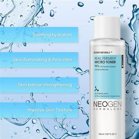 img 3 attached to Dermalogy by Neogenlab 90% Natural Fermented Facial 🌿 Toner - Ultimate Hydration and Strengthening for Skin Barrier