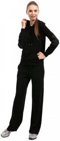 img 3 attached to Citizen Cashmere Lounge Pants 700 02 04: Comfortable Men's Sleep & Lounge Attire