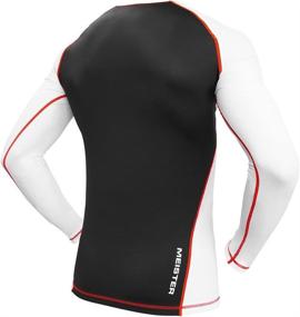 img 2 attached to Long-Sleeve MMA, BJJ and Surfing Rash Guard by Meister Rush