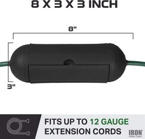 img 3 attached to Outdoor Extension Cord Cover Pack Industrial Electrical in Wiring & Connecting