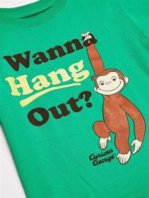 img 2 attached to 🐵 Cute Curious George Toddler T-Shirt: Assorted Boys' Clothing for Playful Adventures