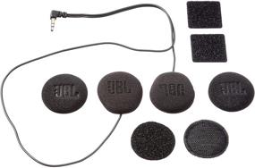 img 3 attached to Enhance Your Riding Experience with Cardo Motorcycle 45mm Audio Set - Black (Single Pack)